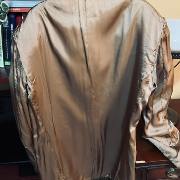 VERSACE LUXURY VERSATILE BLAZER RUST BROWN MEN 42R - 44R - Picture 9 of 14